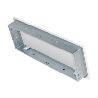 Ventlab Gitter mit Gittergewebe 450 x 170 mm, wei&szlig;