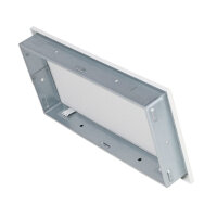 Ventlab Gitter mit Gittergewebe 450 x 220 mm, wei&szlig;