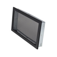 Ventlab Gitter mit Gittergewebe 450 x 240 mm, schwarz