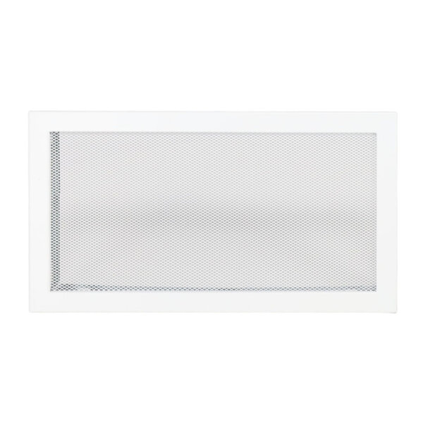 Ventlab Gitter mit Gittergewebe 450 x 240 mm, weiß
