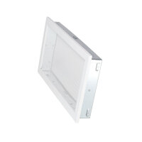 Ventlab Gitter mit Gittergewebe 450 x 240 mm, weiß