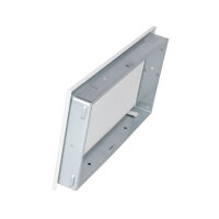 Ventlab Gitter mit Gittergewebe 450 x 240 mm, wei&szlig;