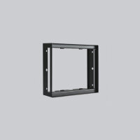 putzbündiger Rahmen 190 x 170 mm, schwarz