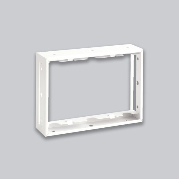 putzbündiger Rahmen 190 x 170 mm, weiß