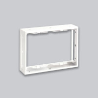 putzbündiger Rahmen 190 x 170 mm, weiß