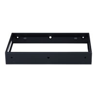 putzbündiger Rahmen 325 x 220 mm, schwarz