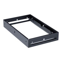 putzbündiger Rahmen 325 x 220 mm, schwarz
