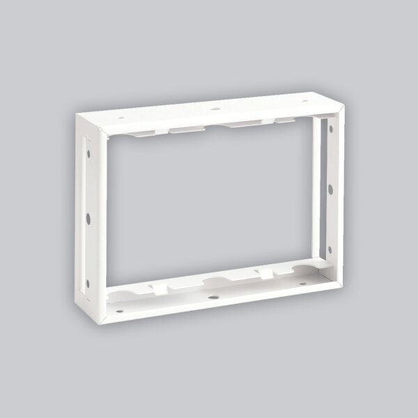 putzbündiger Rahmen 240 x 170 mm, weiß