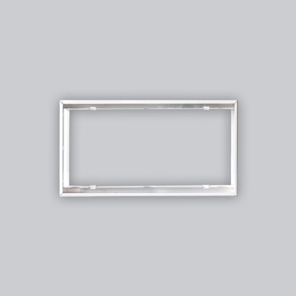 putzbündiger Rahmen 325 x 170 mm, weiß