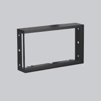 putzbündiger Rahmen 325 x 195 mm, schwarz