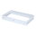 putzbündiger Rahmen 325 x 195 mm, weiß