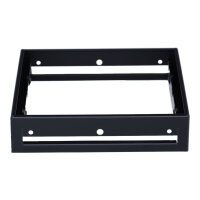 putzbündiger Rahmen 220 x 220 mm, schwarz