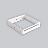 putzbündiger Rahmen 220 x 220 mm, weiß