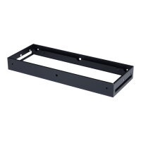 putzb&uuml;ndiger Rahmen 450 x 170 mm, schwarz