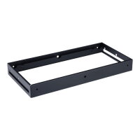 putzb&uuml;ndiger Rahmen 450 x 220 mm, schwarz