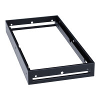 putzb&uuml;ndiger Rahmen 450 x 220 mm, schwarz