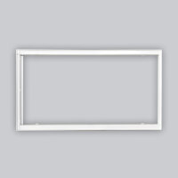putzbündiger Rahmen 450 x 240 mm, weiß