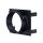 Stutzenblech 190 x 170 mm, mit 1 Stutzen Ø 150 mm, schwarz