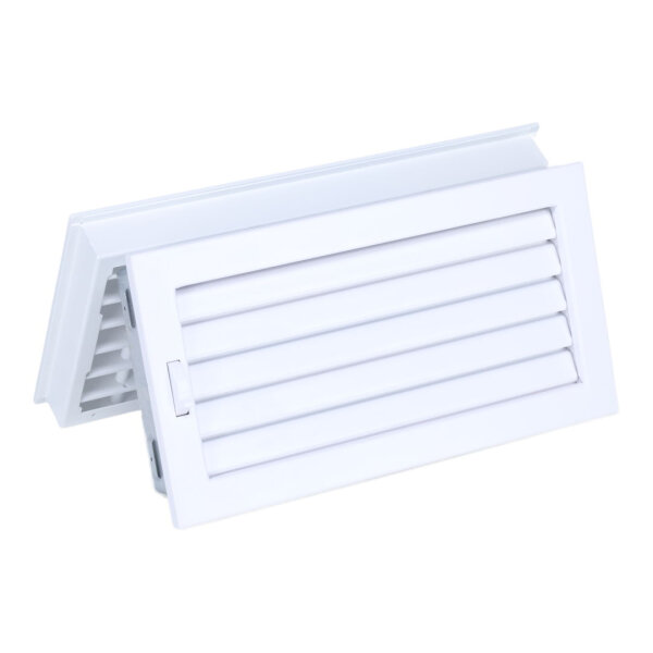Ventlab Deckengitter verstellbar, Gittermaß 325 x 170 mm, weiß