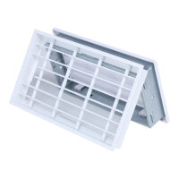 Ventlab Deckengitter verstellbar, Gitterma&szlig; 325 x 170 mm, wei&szlig;