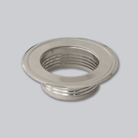 Edelstahlrosette 135