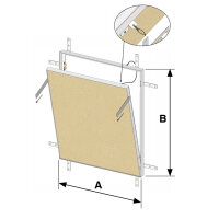 maßangefertigte Revisionstür nach Kundenwunsch...