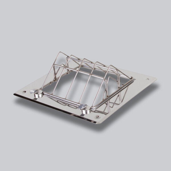 Dohlenschutzgitter Außenmaß 300 x 300 mm, Innenmaß 200 x 200 mm, Edelstahl