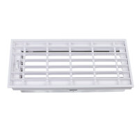 Ventlab Deckengitter verstellbar, Gitterma&szlig; 450 x 170 mm, wei&szlig;