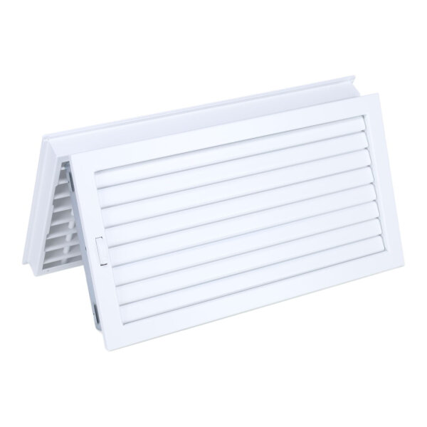 Ventlab Deckengitter verstellbar, Gittermaß 450 x 240 mm, weiß