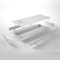 Open Air 15 - OnTop 400 x 170 mm inkl. Einbaurahmen,...