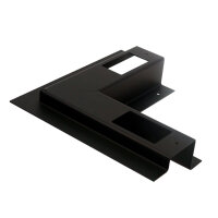 Open AirLiner Ecke Boden 90°, schwarz