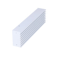 Open Air 9 &ndash; SubSteel Luftgitter, 350 x 100 mm, wei&szlig;