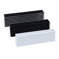 Open Air 9 &ndash; SubSteel Luftgitter, 650 x 100 mm, wei&szlig;