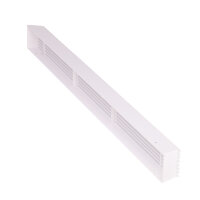 Open Air 9 &ndash; SubSteel Luftgitter, 1.000 x 100 mm, wei&szlig;