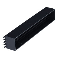 Open Air 10 - SubSteel Small Luftgitter, 350 x 60 mm, schwarz