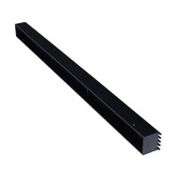 Open Air 10 - SubSteel Small Luftgitter, 1.000 x 60 mm, schwarz