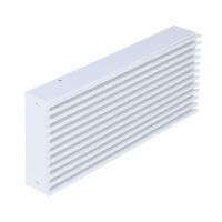 Open Air 11 - SubSteel Luftgitter, 350 x 150 mm, wei&szlig;