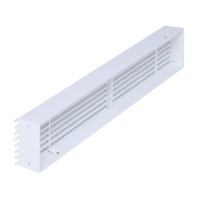 Open Air 11 - SubSteel Luftgitter, 500 x 100 mm, wei&szlig;