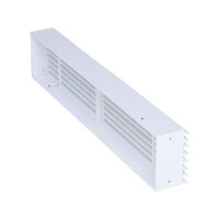 Open Air 11 - SubSteel Luftgitter, 500 x 100 mm, wei&szlig;