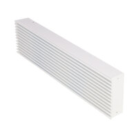 Open Air 11 - SubSteel Luftgitter, 650 x 150 mm, weiß