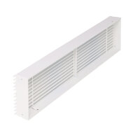 Open Air 11 - SubSteel Luftgitter, 650 x 150 mm, wei&szlig;