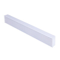 Open Air 11 - SubSteel Luftgitter, 800 x 100 mm, weiß