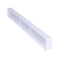 Open Air 11 - SubSteel Luftgitter, 800 x 100 mm, wei&szlig;