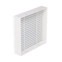 Open Air 11 - SubSteel Square Luftgitter, 250 x 250 mm, wei&szlig;