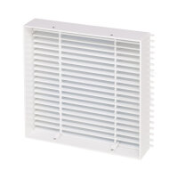 Open Air 11 - SubSteel Square Luftgitter, 250 x 250 mm, wei&szlig;