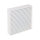 Open Air 11 - SubSteel Square Luftgitter, 250 x 250 mm, weiß