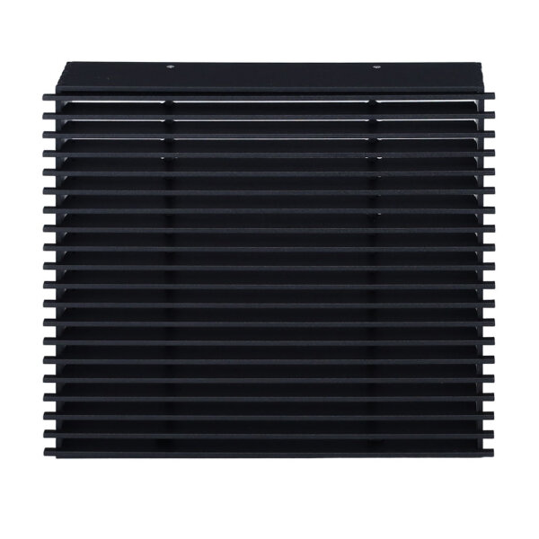 Open Air 11 - SubSteel Square Luftgitter, 250 x 250 mm, schwarz