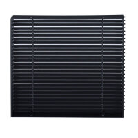 Open Air 11 - SubSteel Square Luftgitter, 350 x 350 mm, schwarz