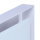 Open Air 007 – UnderCover 250 x 250 mm, Rahmen weiß, Front Glasplatte – weiß