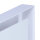 Open Air 007 – UnderCover 440 x 220 mm, Rahmen weiß, Front Stahlplatte – weiß